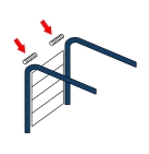 Od 210mm - Sprężyny skrętne - Montaż zwykły